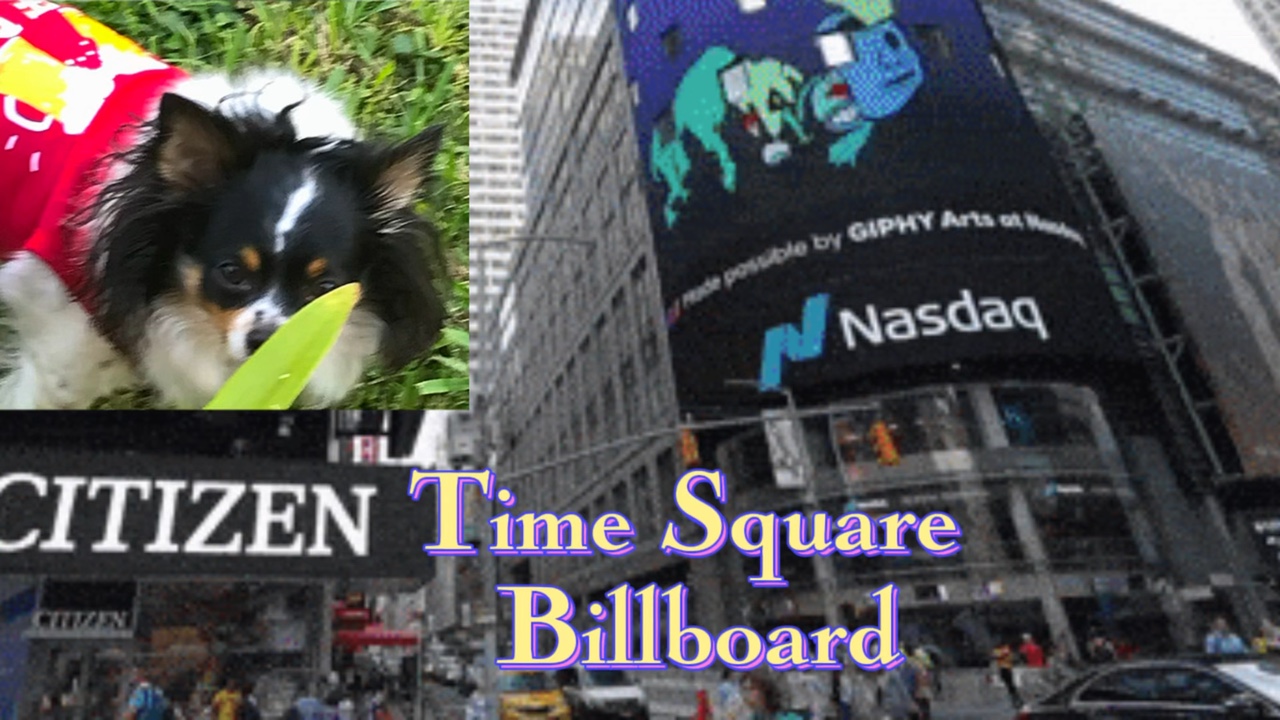 Panneau d'affichage à New York 
