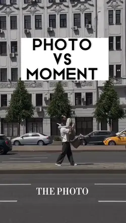 photo vs moment