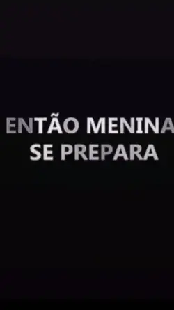 "menina se prepara"