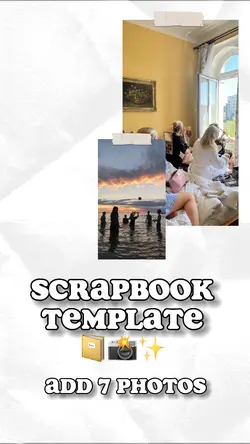 Scrapbook template📔