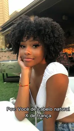 Natural x trança 