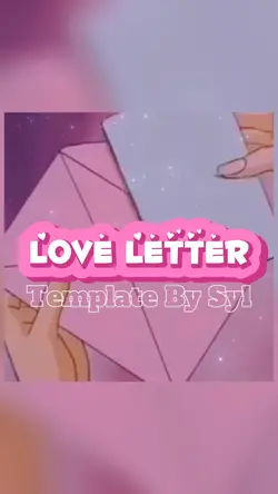 Love letter 💌
