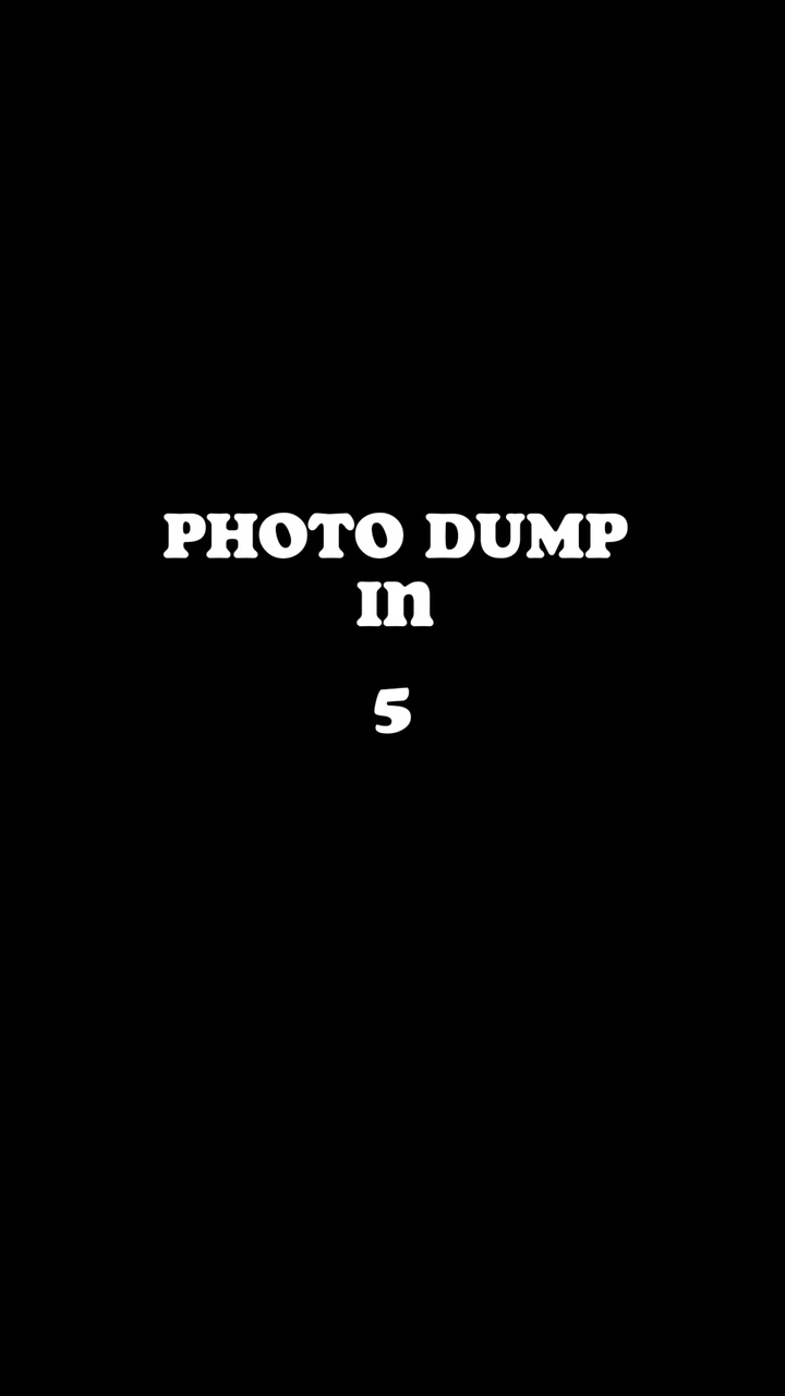 Photo dump