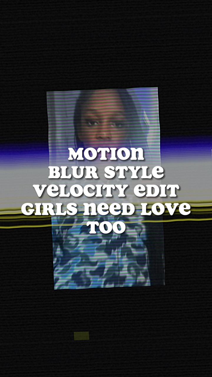 Velocity edit trend 