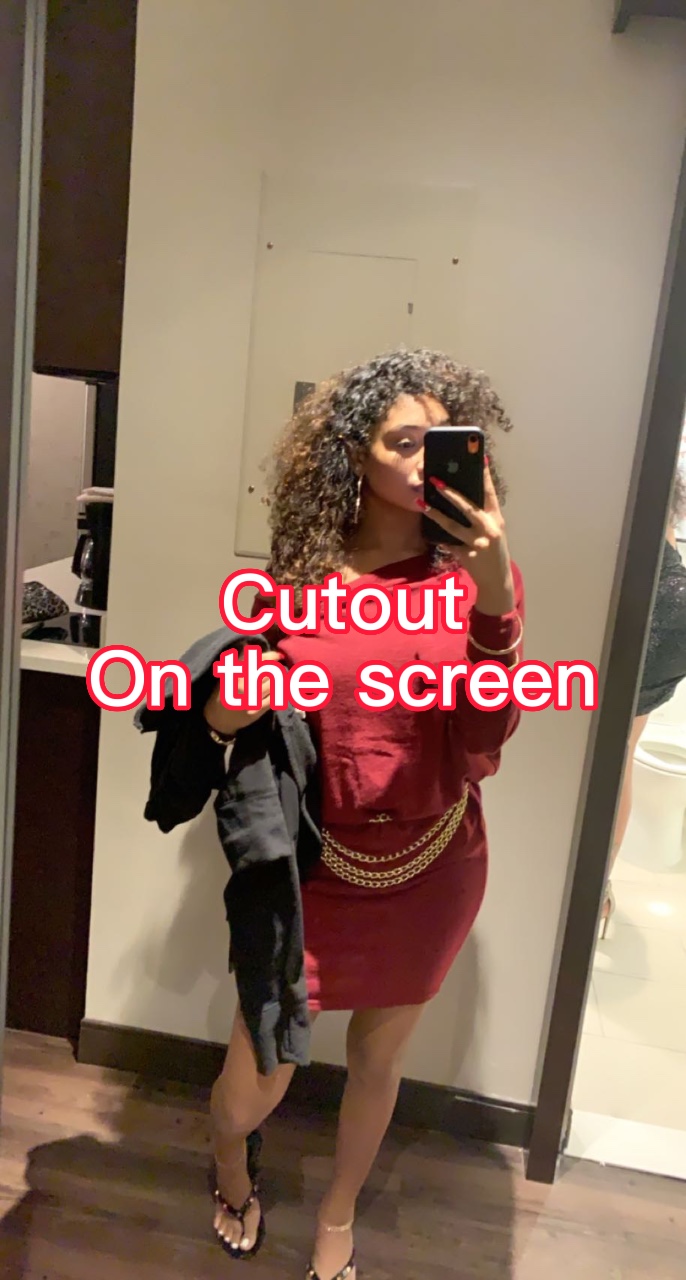 Cutout sa screen