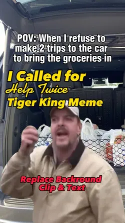 Tiger King Meme