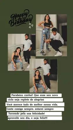 parabéns cunha