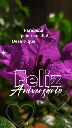 Feliz aniversário 