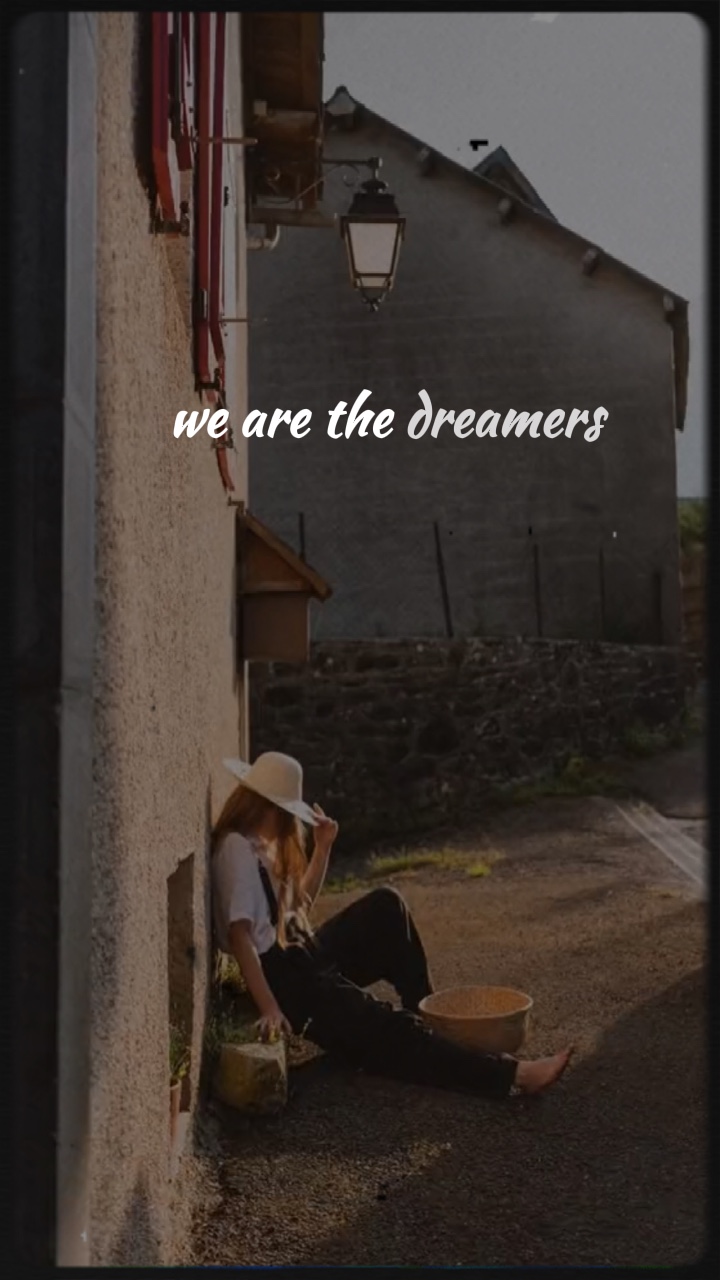 Somos soñadores.