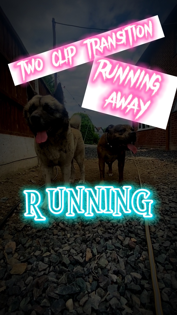 Running away 