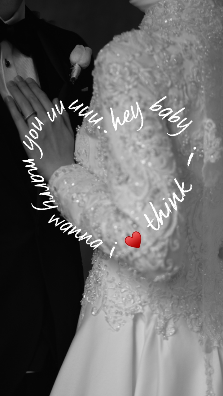 Je t'épouse♥️