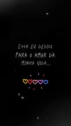 Para o meu amor ❤️