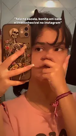 escola, casa e Insta