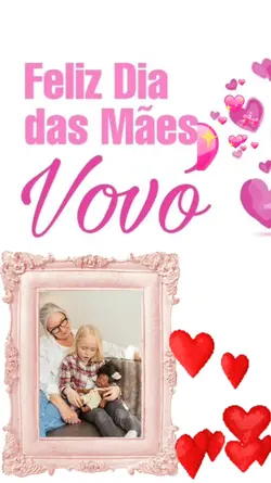 Dia das mães Vovó 