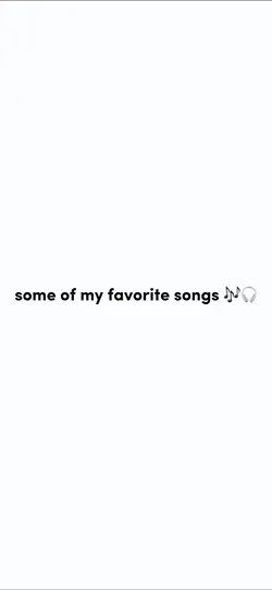 favorite songs!! 🎸