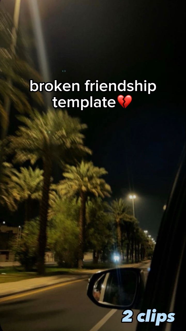 amitié brisée 💔