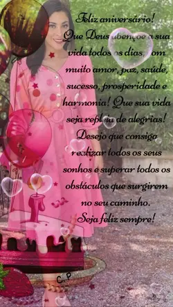 Feliz aniversário 