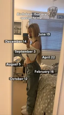 bdays that r special