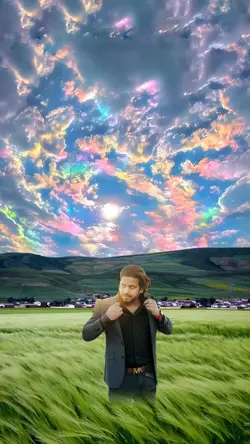 Rainbow clouds