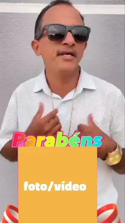 meus parabéns