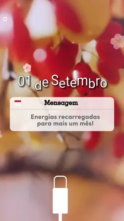 Setembro chegou