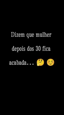 Depois dos 30