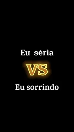 Séria x sorrindo