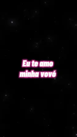 Eu amo vovó 