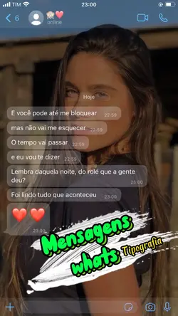 Mensagens do whats❤️
