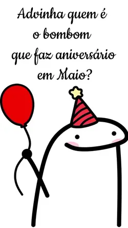 Aniversário em Maio