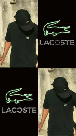 Usando Lacoste 