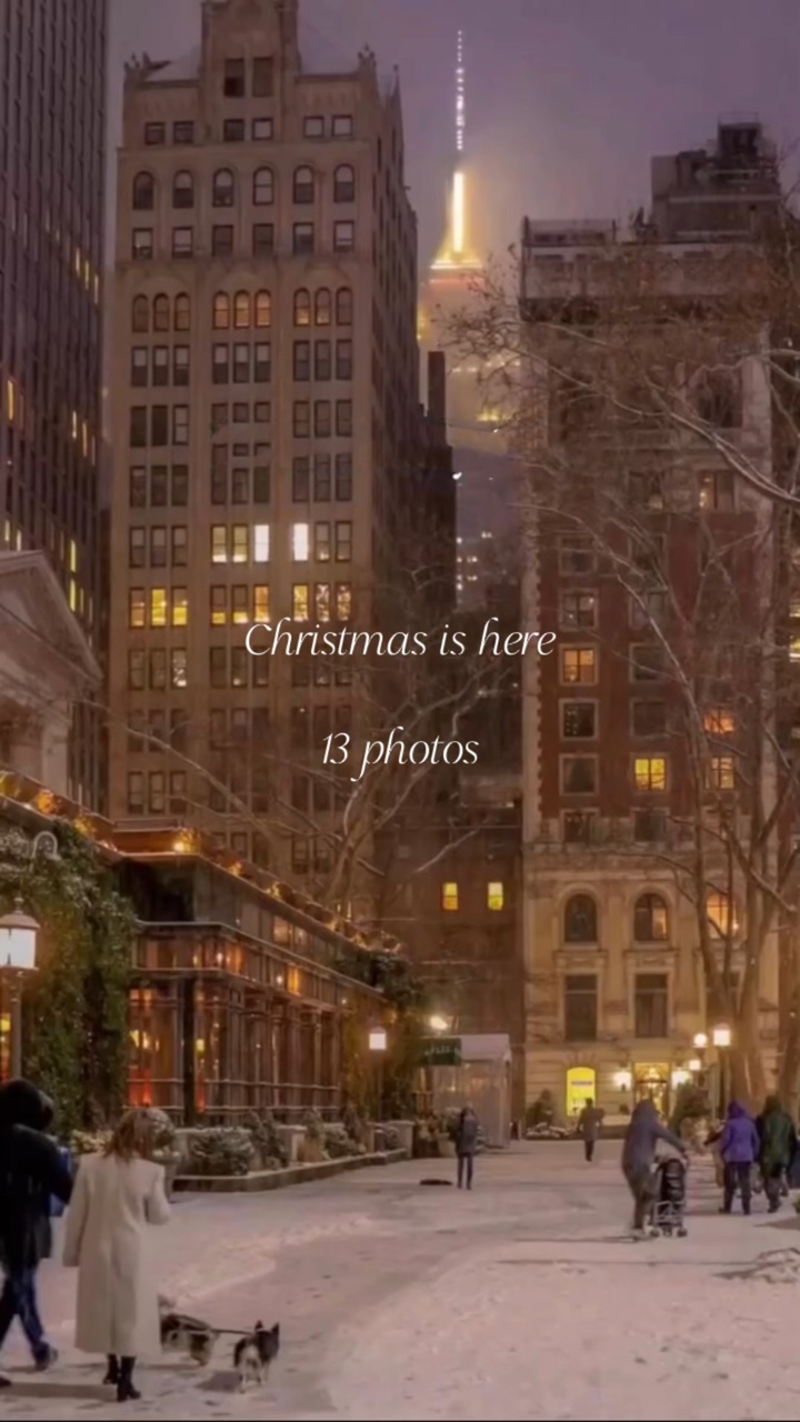 Christmas is here 🎄✨