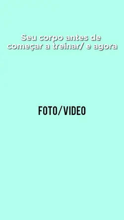 Treino antes e depoi