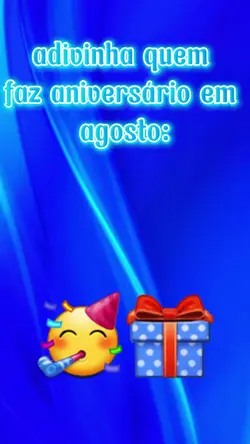 aniversário agosto