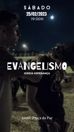 Banner Evangelismo 📖