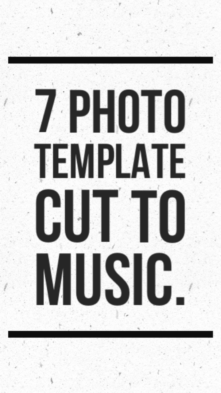 7 Modèle de photo