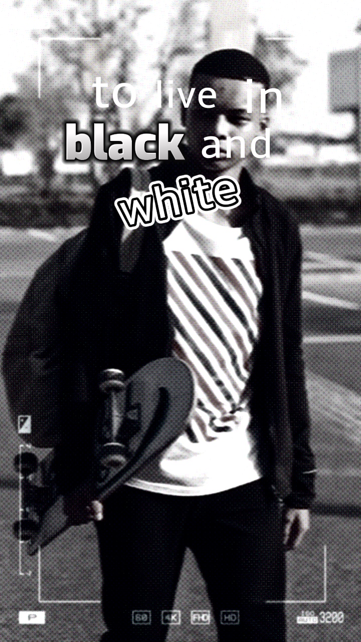 Preto e branco