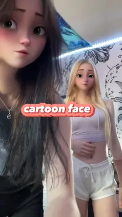 cartoon face 