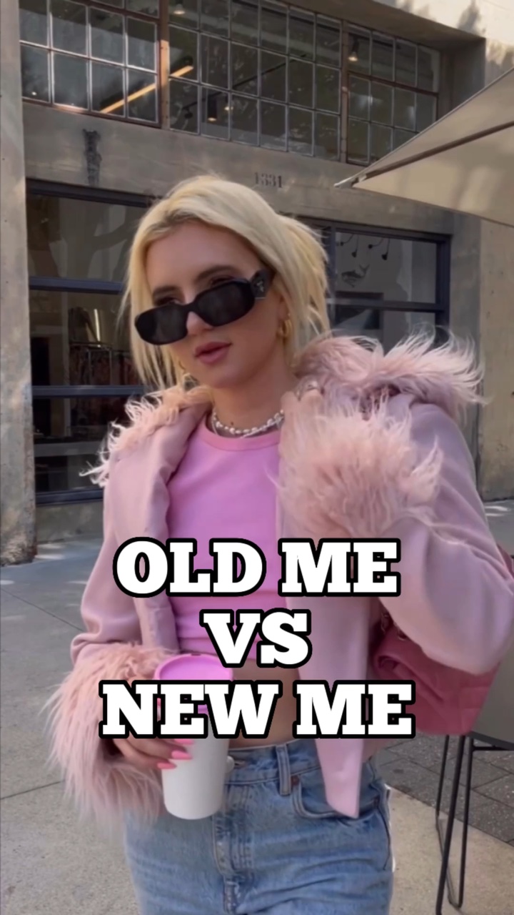 Old me vs new me 