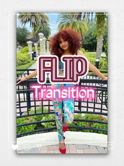 Flip transition💕