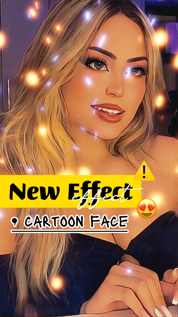 Cara de dibujos animados😍