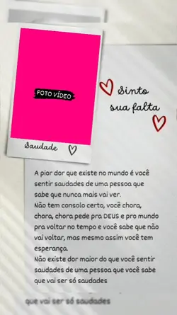 minha saudade 