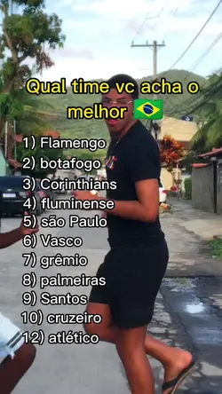 qual time e o melhor