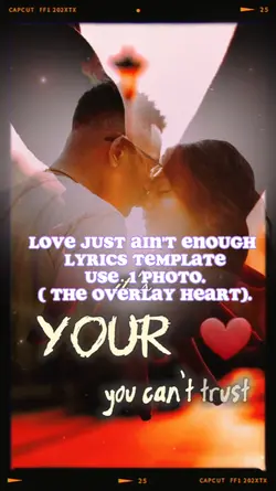 Love ain't enough