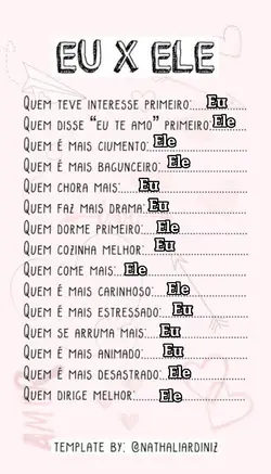 Quiz casal