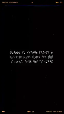 Me curou❤️🩹