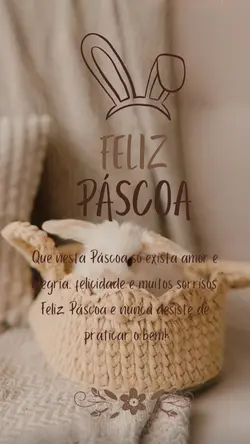 Feliz Páscoa!