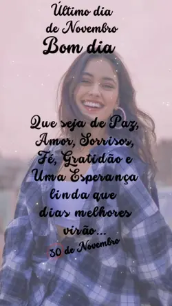 Último dia do mês!