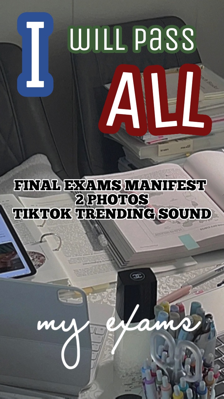 Final exams manifest