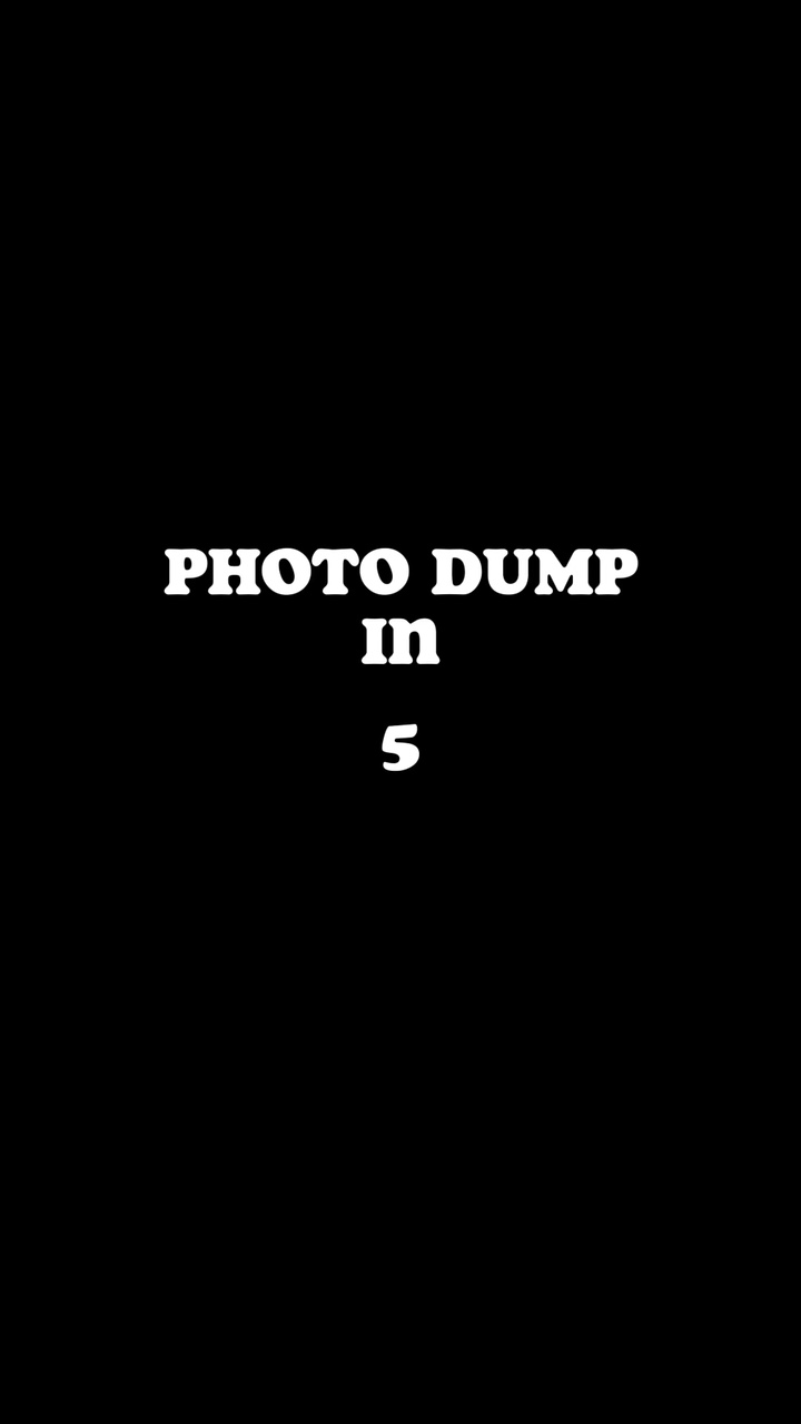 Photo dump